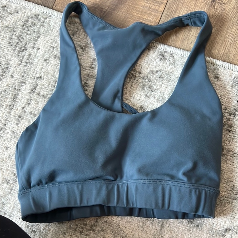 Women's Racerback Sports Bra - Blue